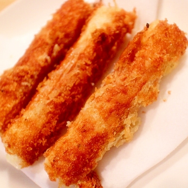 簡単&美味しい!とろーりチーズソースのちくわフライ